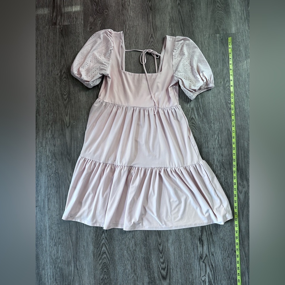 BCBG Paris Light Pink Casual Dress
